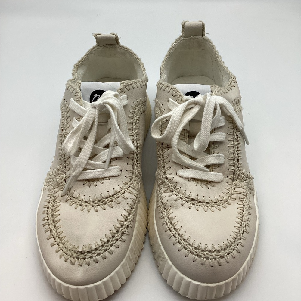 Coconuts by Matisse Cream Lace-Up Sneakers